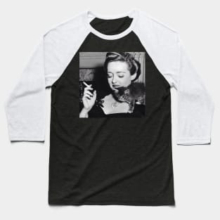 Bette Davis / 1908 Baseball T-Shirt